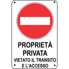 transito vietato transito vietato transito vietato 4